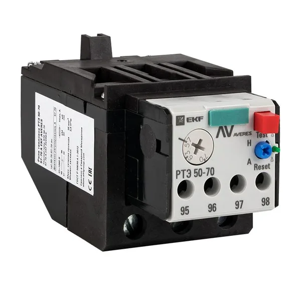 Реле тепловое РТЭ 50-70 25-40А AVERES EKF