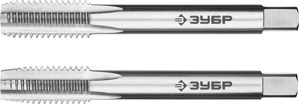 М10x1.5мм, комплект метчиков, сталь Р6М5, машинно-ручные ЗУБР