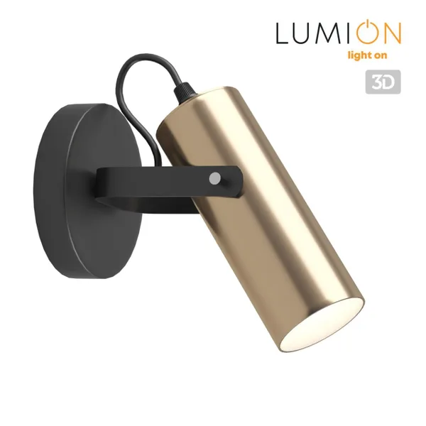 Бра GU10 LED 1*5W 220V CLAIRE золотой,чёрный LUMION — фото 4