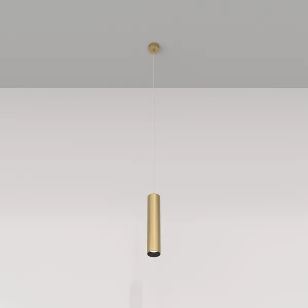 Подвесной светильник 1*GU10 10Вт Матовое Золото IP20 Pendant P075PL-01MG Technical Maytoni — фото 3
