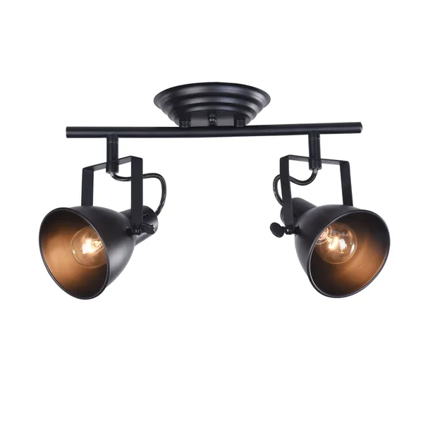 Светильник спот 2*E14 40Вт Черный IP20 Ibbi FR4276-CW-02-B Freya