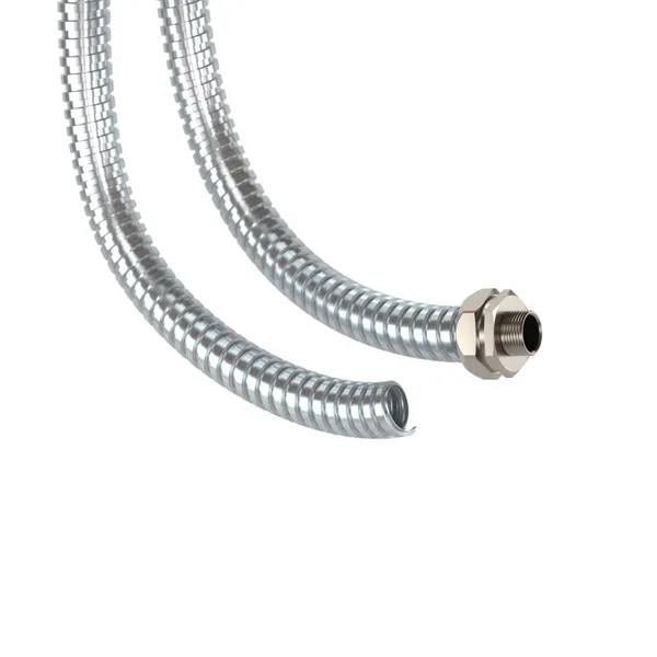 Металлорукав из оцинкованной стали DN 20мм, Dвн 20,5 мм, Dнар 24,5 мм, IP40, 50м DKC — фото 2