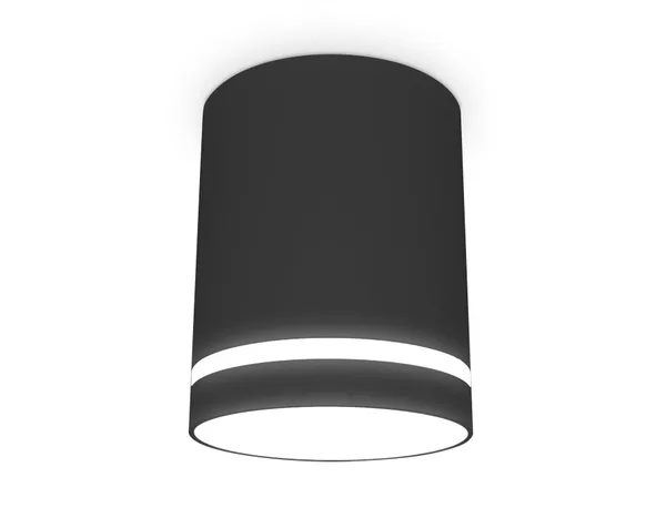Накладной точечный светильник с акрилом TN3204 SBK черный песок GU5.3 D78*97 Ambrella Light
