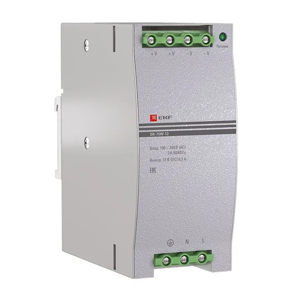 Блок питания 12В DR-75W-12 PROxima EKF