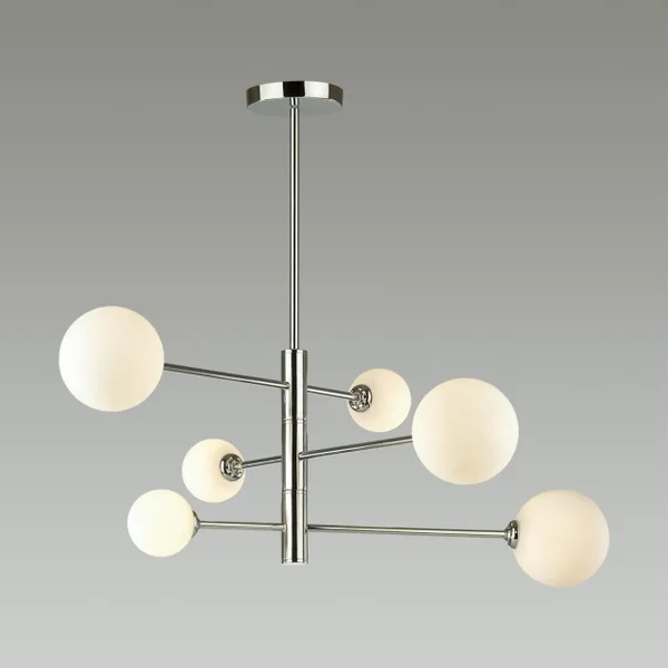 Люстра на штанге G9 6*40W 220V ESTELLE хром LUMION — фото 2