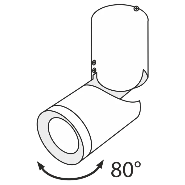 Потолочный светильник 10Вт 3000K Черный IP20 Tube C019CW-01B Technical Maytoni — фото 8