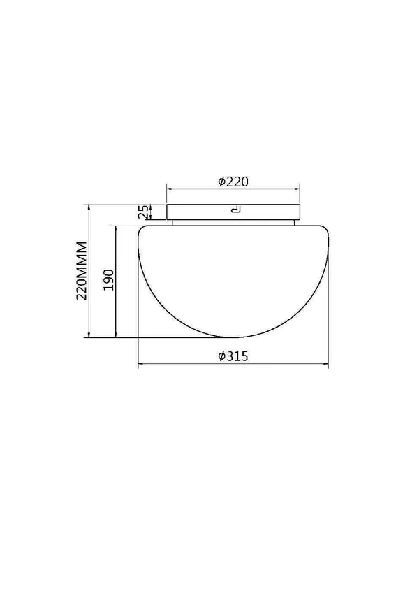 Потолочный светильник 1*E27 60Вт Черный IP20 Glassy MOD270CL-01B Maytoni — фото 4