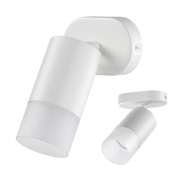 Св-к накл.IP20 GU10 9W 235V FLAX белый NOVOTECH