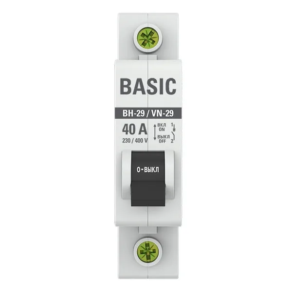 Выключатель нагрузки 1П 40А ВН-29 Basic EKF — фото 2