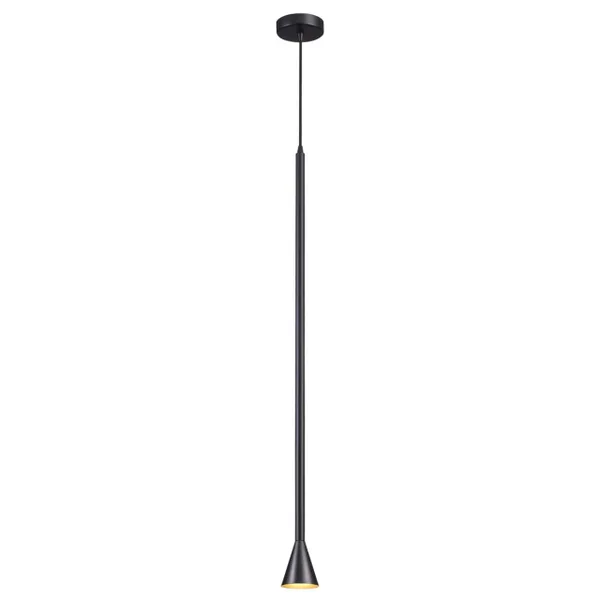 Подвесной св-к LED GU10 7W 220V PIPA черный/металл ODEON LIGHT — фото 4