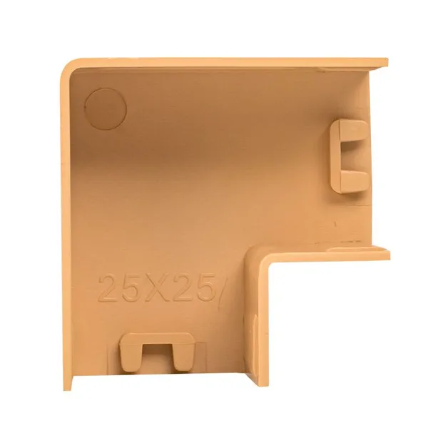 Поворот 90 гр, (25х25) (4 шт) светлое дерево EKF-Plast — фото 4