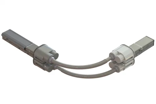 Гибкий поворот шинопровода, Cu, 6P+6P, 25A DKC