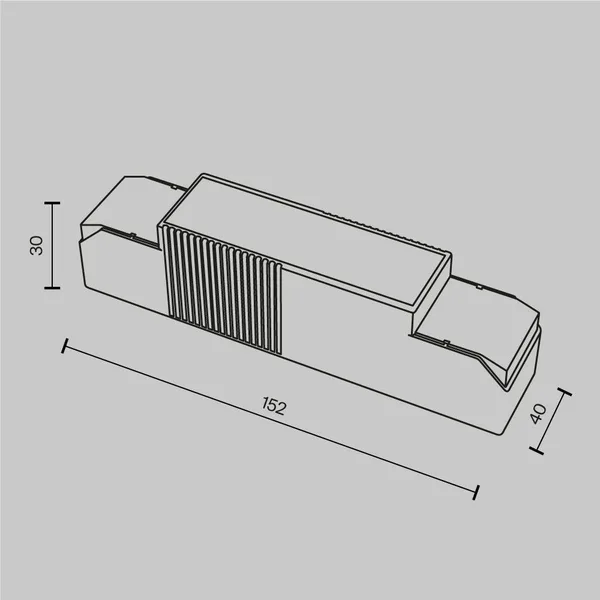 Источник питания Triac 15-20Вт IP20 Белый (PSL-TR40-350-500мА) Technical Maytoni — фото 3