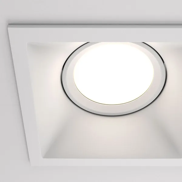 Встраиваемый светильник 2*GU10 50Вт Белый IP20 Downlight DL029-2-02W Technical Maytoni — фото 2