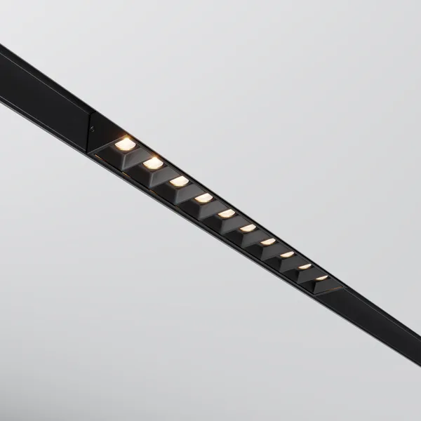 Трековый светильник LED 20Вт Черный IP20 Magnetic track system Gravity TR076-2-20W4K-B Technical Maytoni — фото 2