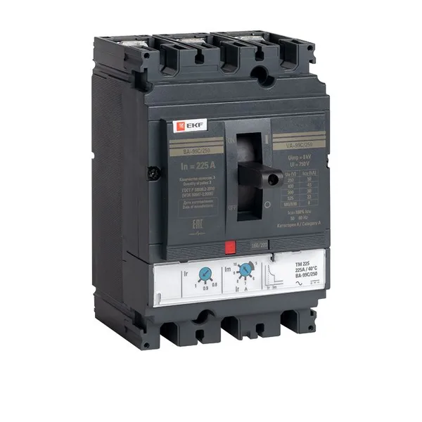 Выключатель автоматический ВА-99C (Compact NS) 250/225А 3П 45кА EKF PROxima