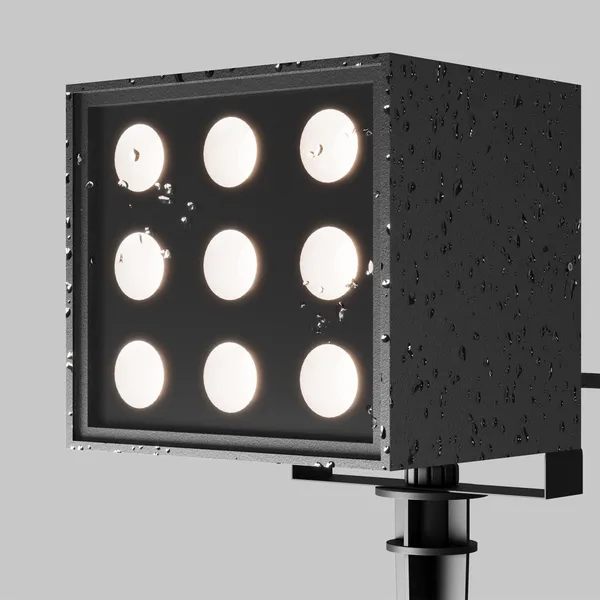 Ландшафтный светильник 18Вт 3000К Черный IP65 Ares O309FL-L18B3K Outdoor Maytoni — фото 6
