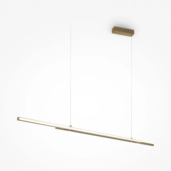 Подвесной светильник 2*LED 48Вт Латунь IP20 Halo MOD005PL-L36BSK Maytoni — фото 2