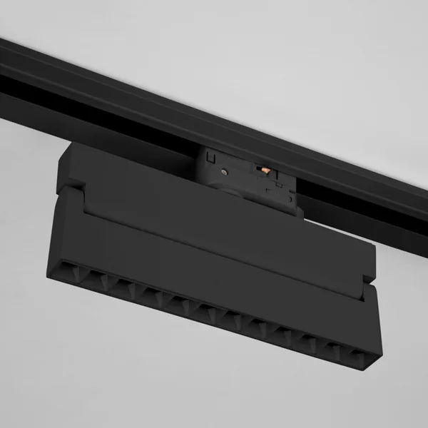 Трековый светильник для трехфазного шинопровода черный Garda (85025/01) Elektrostandard — фото 3