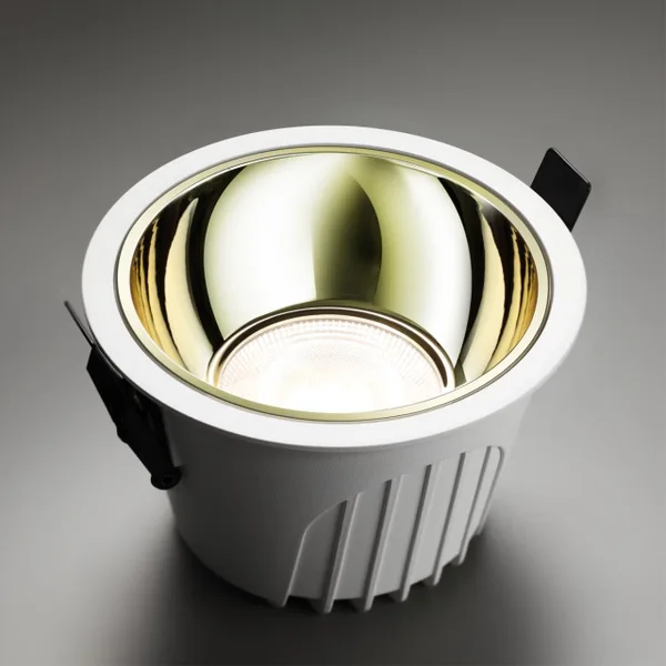Св-к встр.св/д IP20 LED 4000К 20W 100-265V KNOF белый/золото NOVOTECH — фото 4