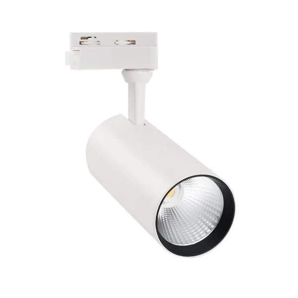 Св-к св/д трековый 25w 4000К 140х60х118 IP40 белый ULB-Q276 Volpe