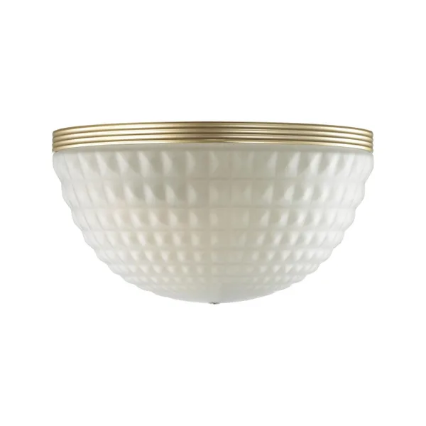 Бра E14 2*40W MALAGA золотистый/белый/стекло ODEON LIGHT