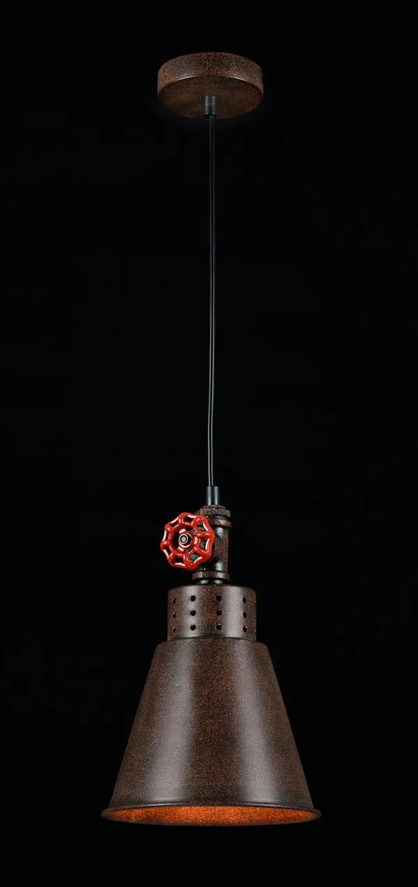 Подвесной светильник 1*E27 60Вт Коричневый IP20 Valve T020-01-R Maytoni — фото 3