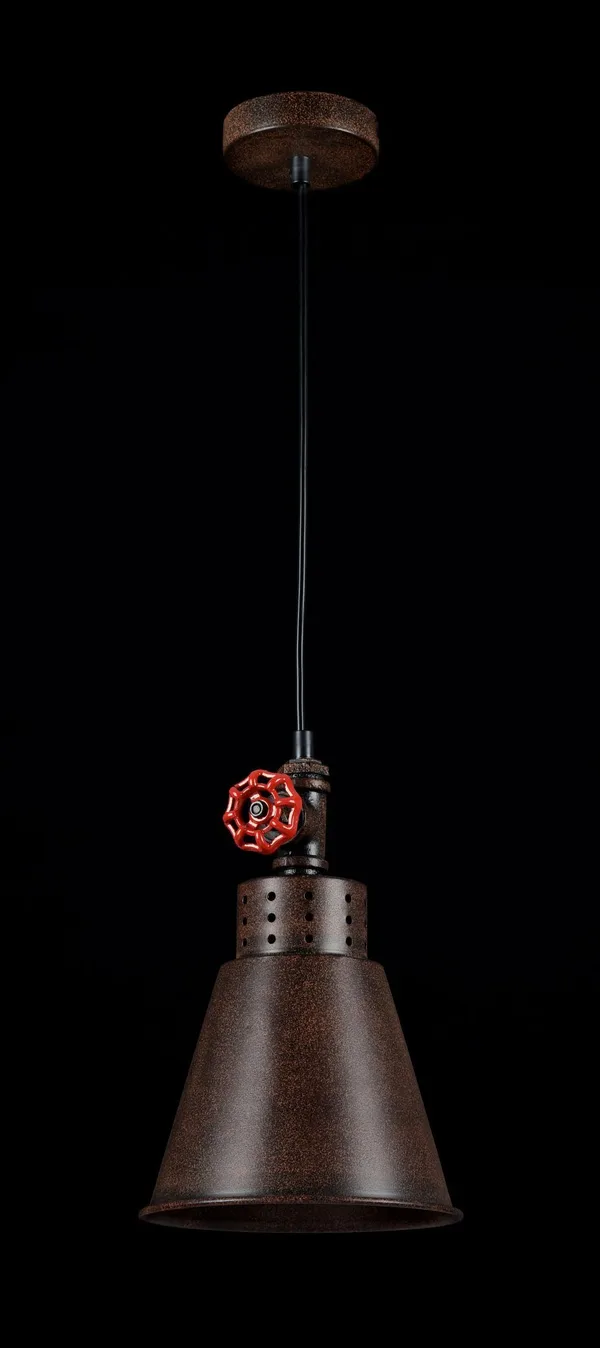Подвесной светильник 1*E27 60Вт Коричневый IP20 Valve T020-01-R Maytoni — фото 2