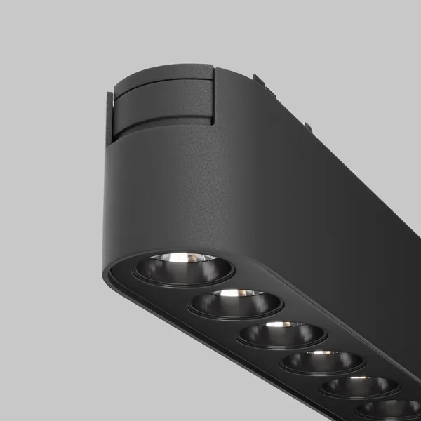 Трековый светильник LED 6Вт Черный IP20 Magnetic track system Radity TR082-1-6W3K-M-B Technical Maytoni — фото 2