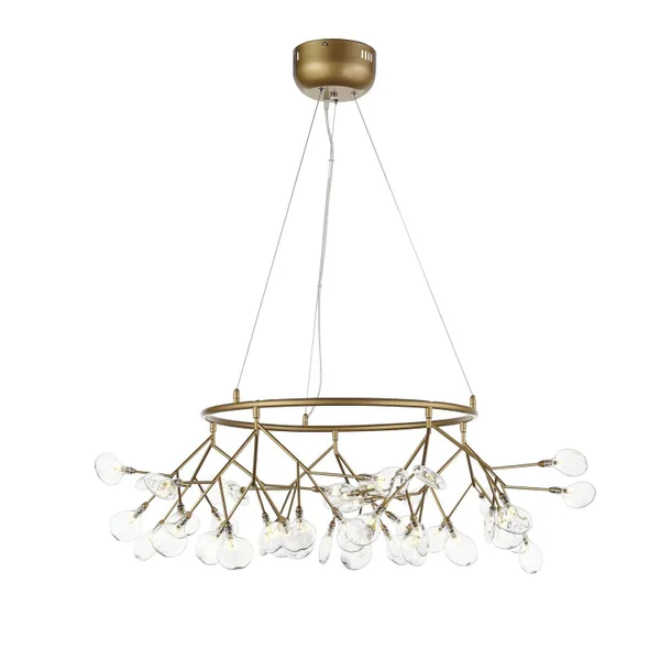 Люстра подвесная Золотистый/Прозрачный G4 45*1,5Вт SL411.233.45 ST LUCE