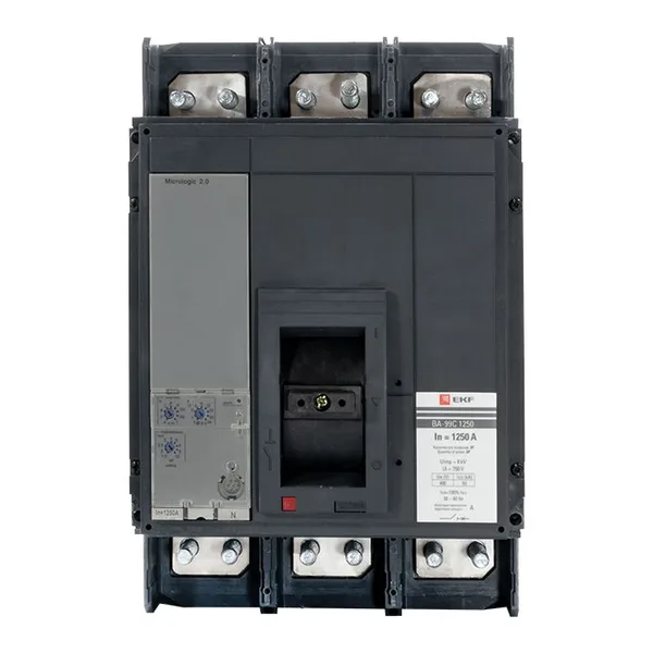 Выключатель автоматический ВА-99C (Compact NS) 1250/1250А 3П 50кА EKF PROxima — фото 3