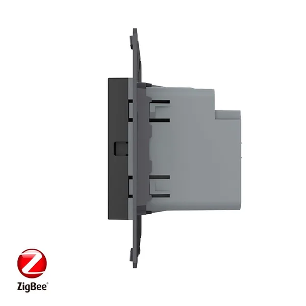 Одноклавишный сенсорный выключатель ZigBee Module, цвет черный (механизм) Livolo — фото 3