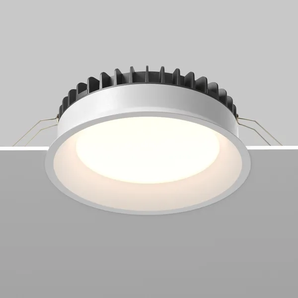 Встраиваемый светильник LED 24Вт Белый IP44 Downlight DL055-24W3-4-6K-W Technical Maytoni — фото 4