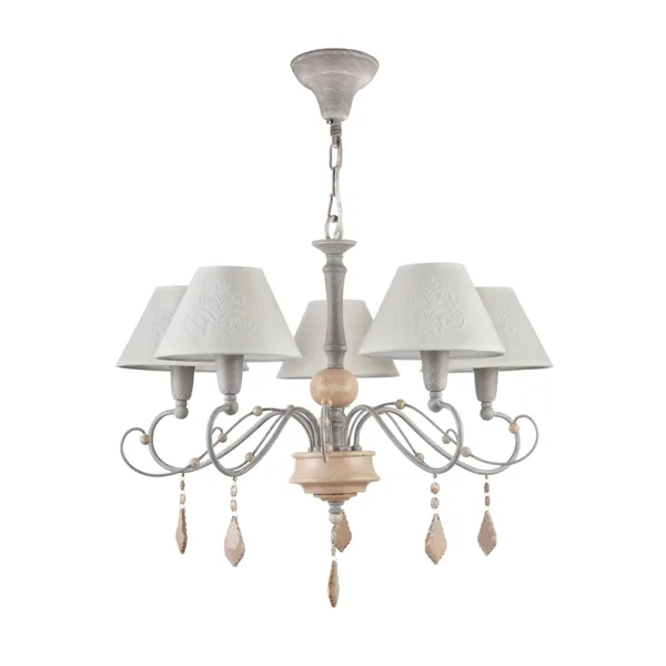 Люстра 5*E14 40Вт Серый IP20 Elegant 17 ARM132-PL-05-GR Maytoni — фото 4