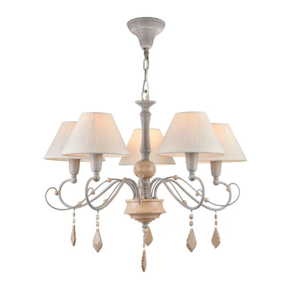 Люстра 5*E14 40Вт Серый IP20 Elegant 17 ARM132-PL-05-GR Maytoni