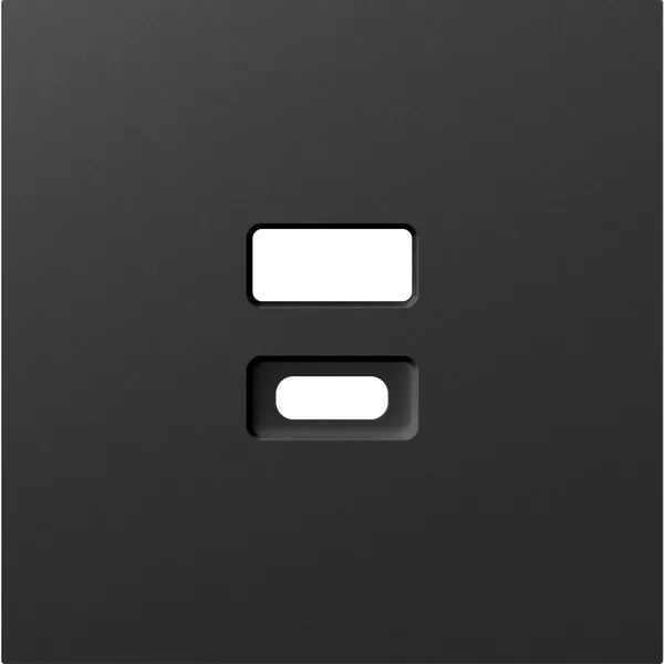 Donel A07 матовый карбон накладка для розеток USB, серия DB
