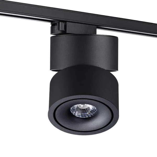 Св-к трековый IP20 LED 15W 4000K 1300Лм 100-265V черный GRODA NOVOTECH — фото 4