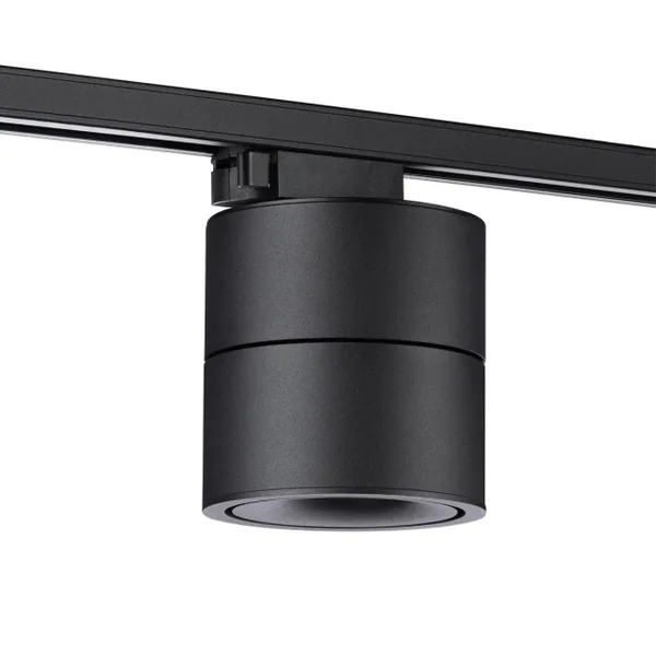 Св-к трековый IP20 LED 15W 4000K 1300Лм 100-265V черный GRODA NOVOTECH — фото 5