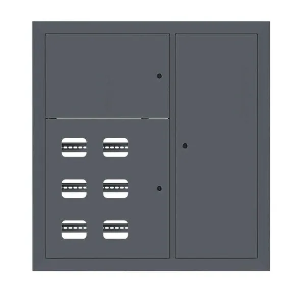Щит этажный 6 кв, RAL7016 (1000х950х150) PROxima EKF