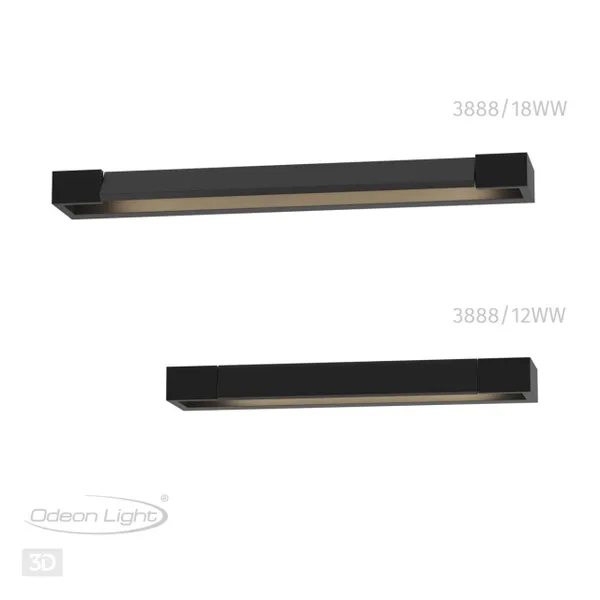 Настен.поворотн.св-к LED 4000K 18W 220V IP44 ARNO черн/металл ODEON LIGHT — фото 4