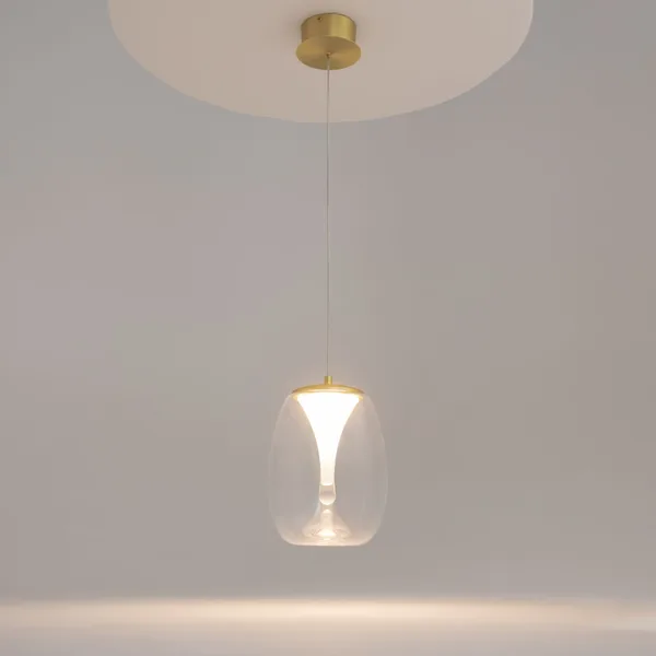 Подвесной светильник LED 7Вт Золото IP20 Splash MOD282PL-L8G3K1 Maytoni — фото 4