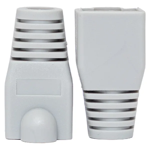 Колпачок изолирующий TERACOM для коннекторов RJ-45 PVC серый (упак,50шт) EKF — фото 3