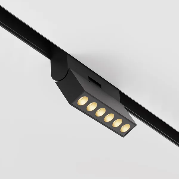 Трековый светильник LED 6Вт Черный IP20 Magnetic track system Exility TR033-4-6W3K-M-DS-B Technical Maytoni — фото 3