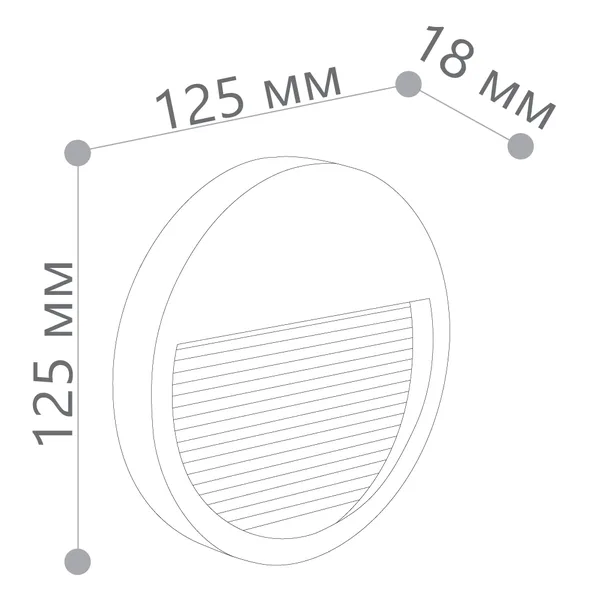 Светодиодный светильник Feron DH203 накладной 5W 4000K, IP65, черный — фото 4