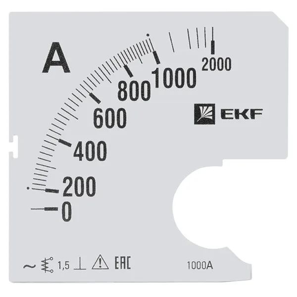 Шкала сменная для A961 1000/5А-1,5 PROxima EKF