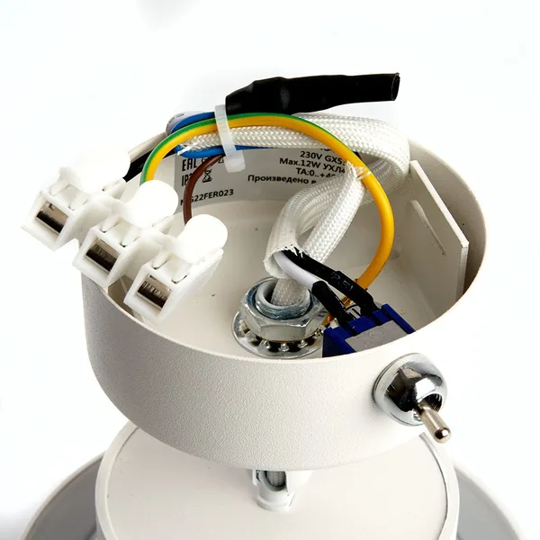 Светильник HL3670 AURA 12W, 230V, GX53, белый Feron — фото 4