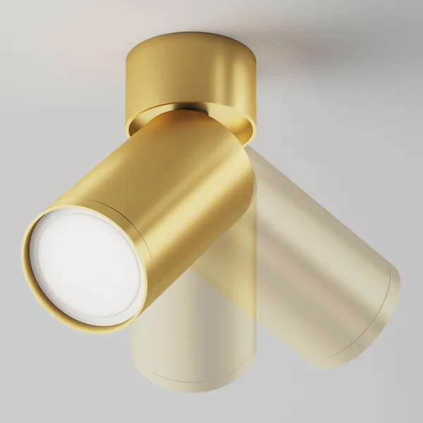Потолочный светильник 1*GU10 10Вт Матовое Золото IP20 Ceiling & Wall C050CL-U-1MG Technical Maytoni — фото 4