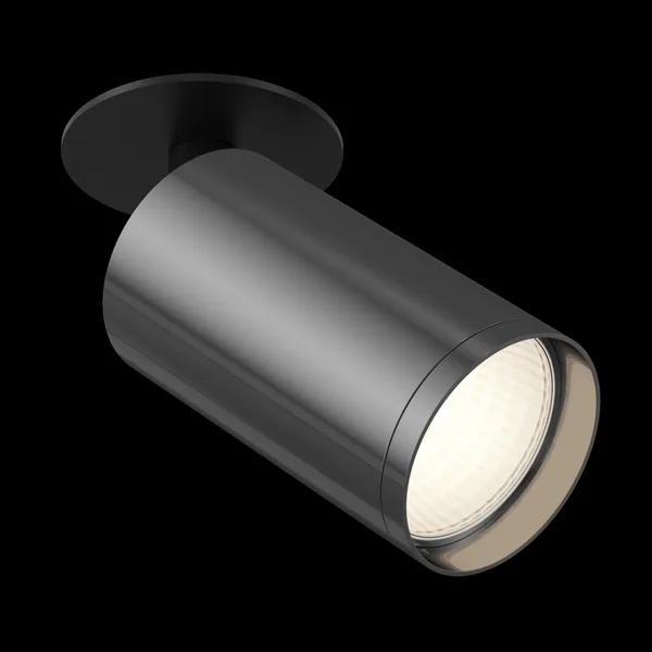 Встраиваемый светильник 1*GU10 10Вт Черный и Графит IP20 FOCUS S C049CL-1BGF Technical Maytoni — фото 2
