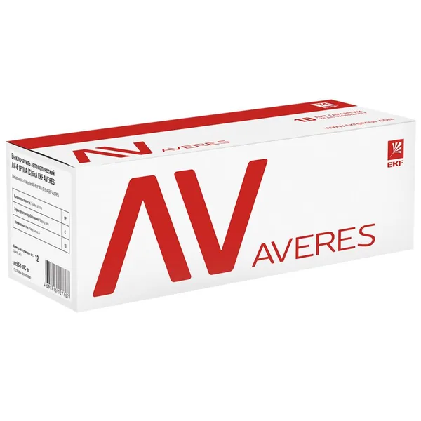Выключатель автоматический ВА МОД AV-6 1П 25А С 6кА AVERES EKF — фото 3
