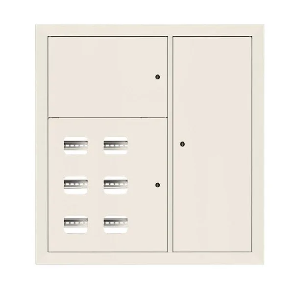 Щит этажный 6 кв, RAL9001 (1000х950х150) Basic EKF
